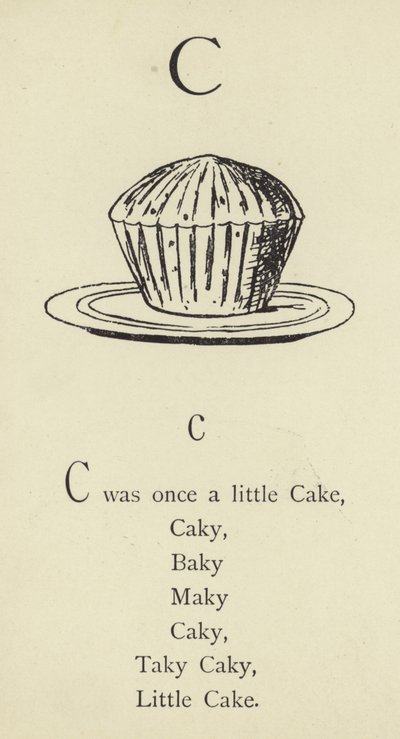文字C 作： Edward Lear